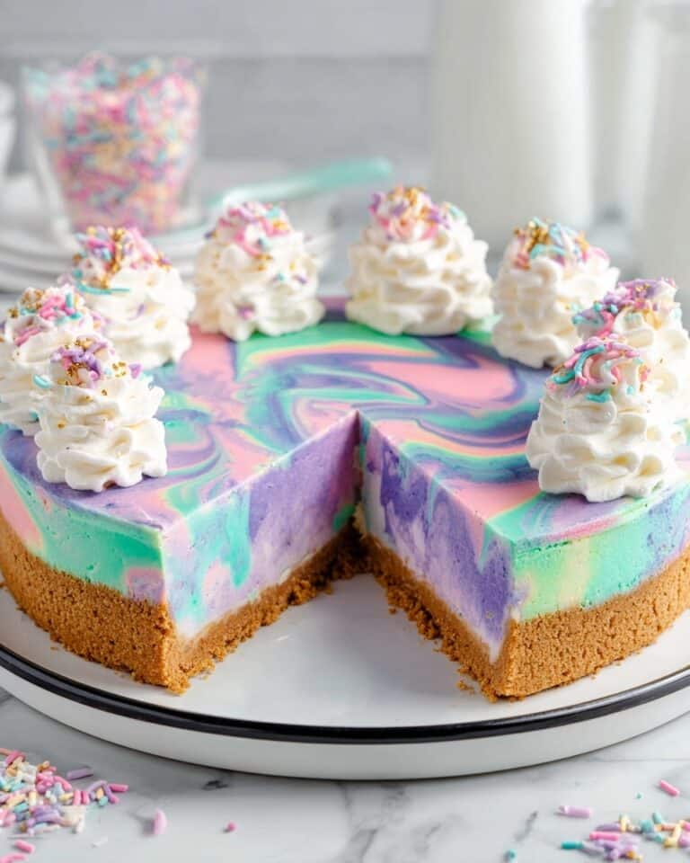 Unicorn Cheesecake Recipe