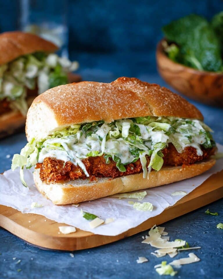 Crispy Chicken Caesar Sandwich Recipe