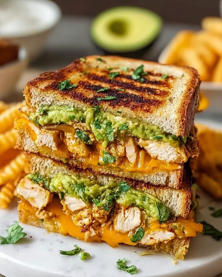 Chicken Avocado Melt Sandwich Recipe