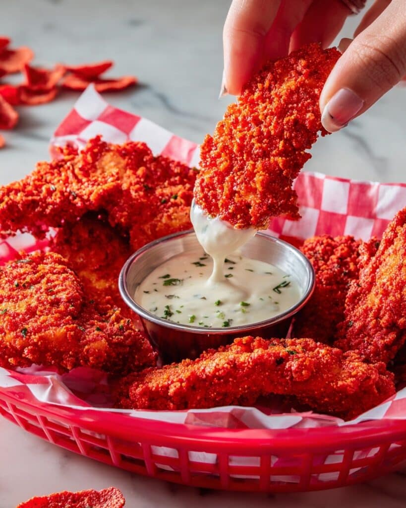 Flamin’ Hot Chicken Tenders Recipe