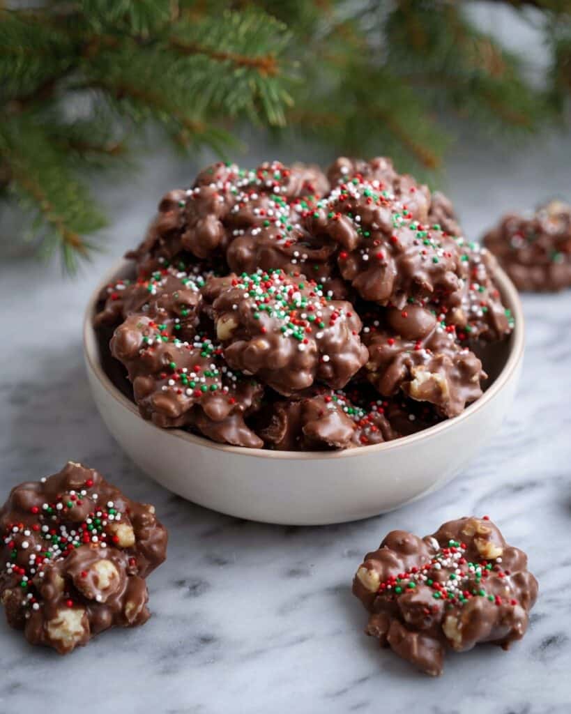 Crock Pot Chocolate Peanut Clusters Recipe