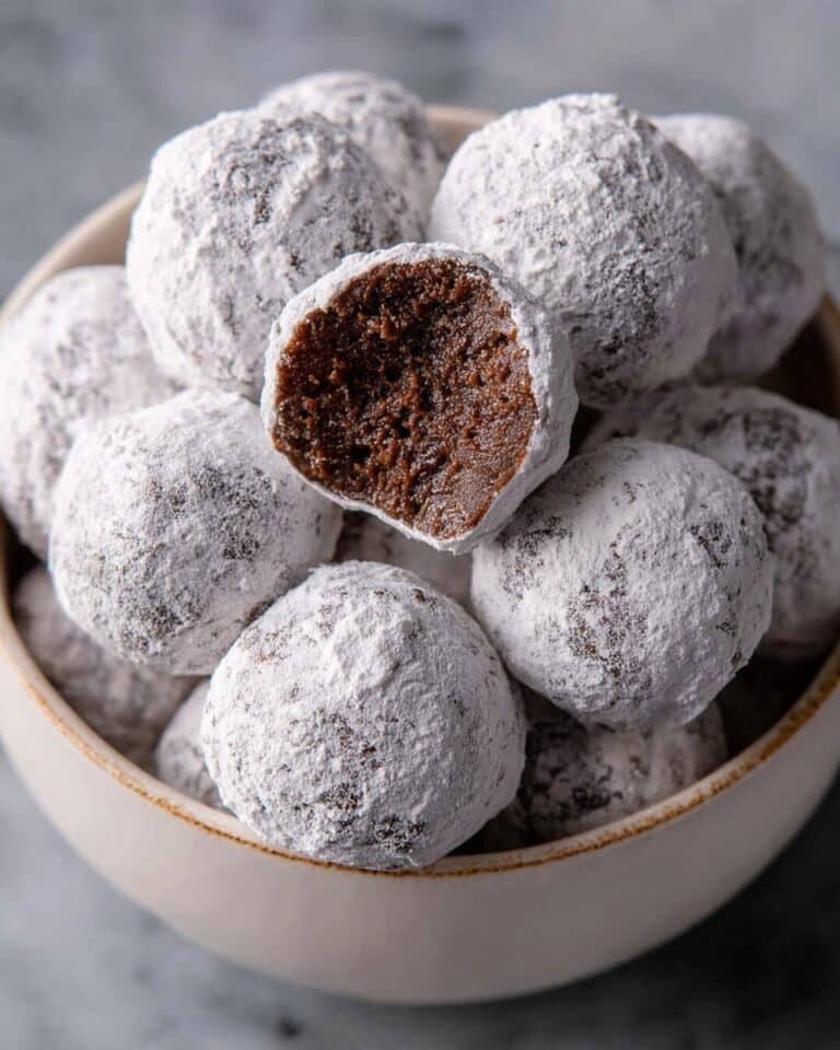 Chocolate Snow Ball Cookies Recipe