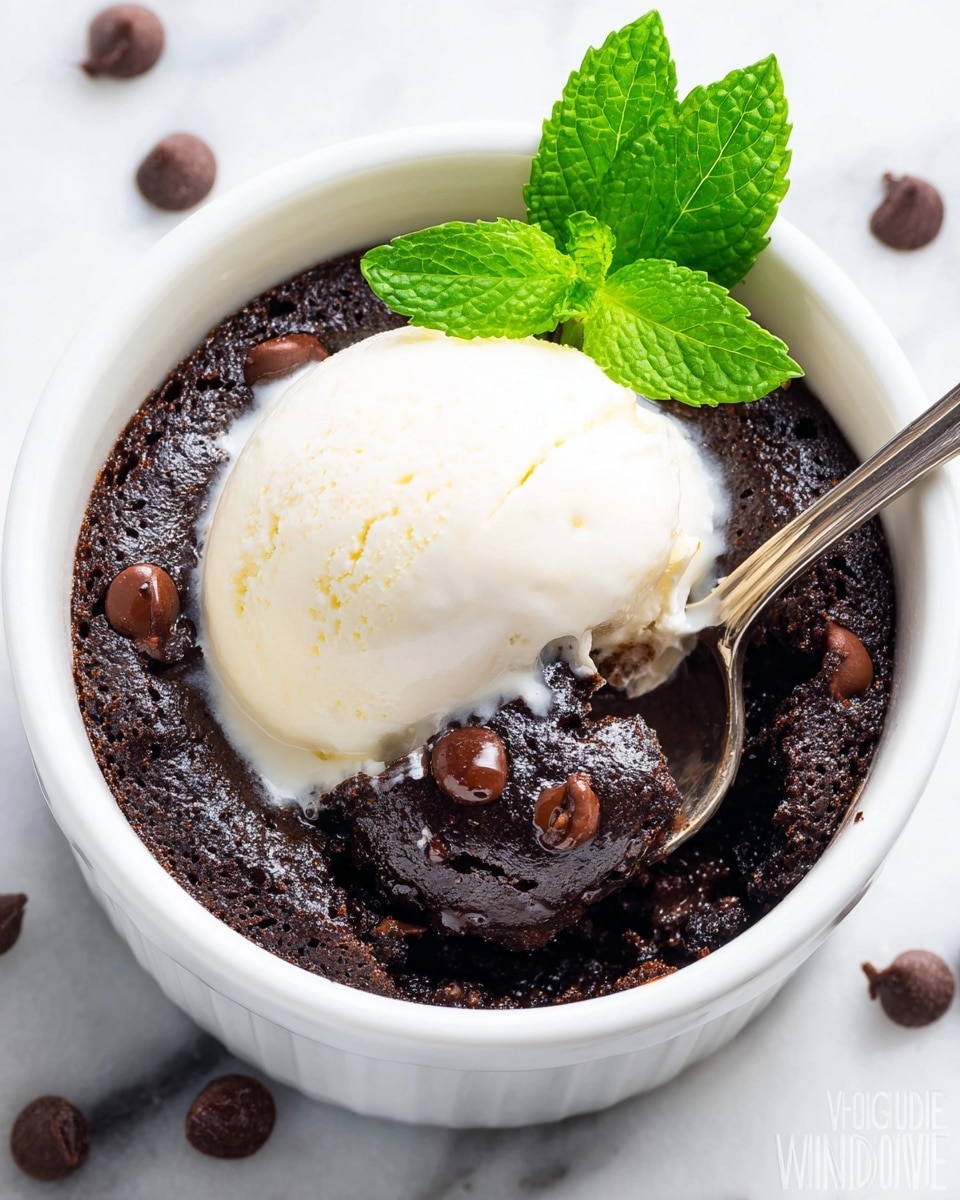Mug Brownie (Healthy Dessert in 3 Minutes) Recipe