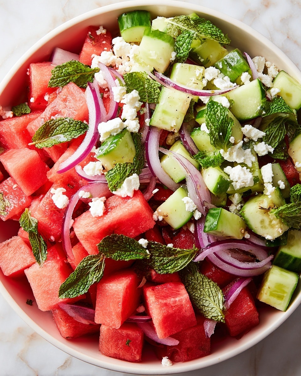 Watermelon-Feta Salad Recipe