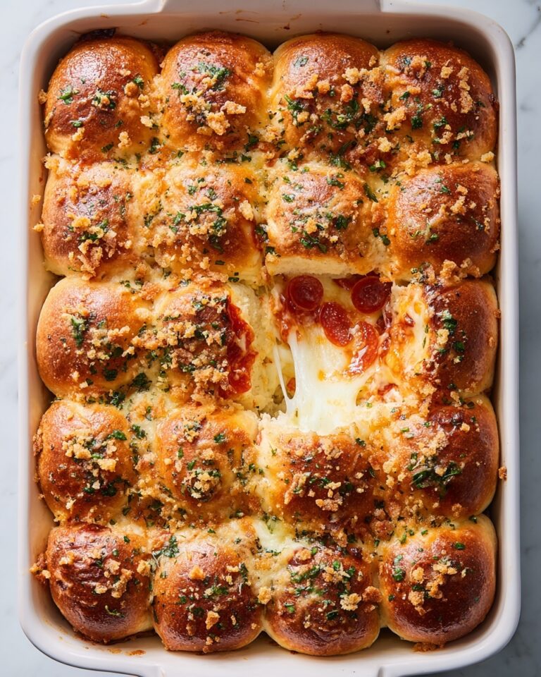 Pull-Apart Garlic Bread Pizza Dip Recipe