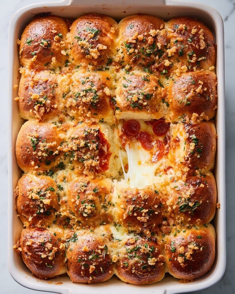 Pull-Apart Garlic Bread Pizza Dip Recipe