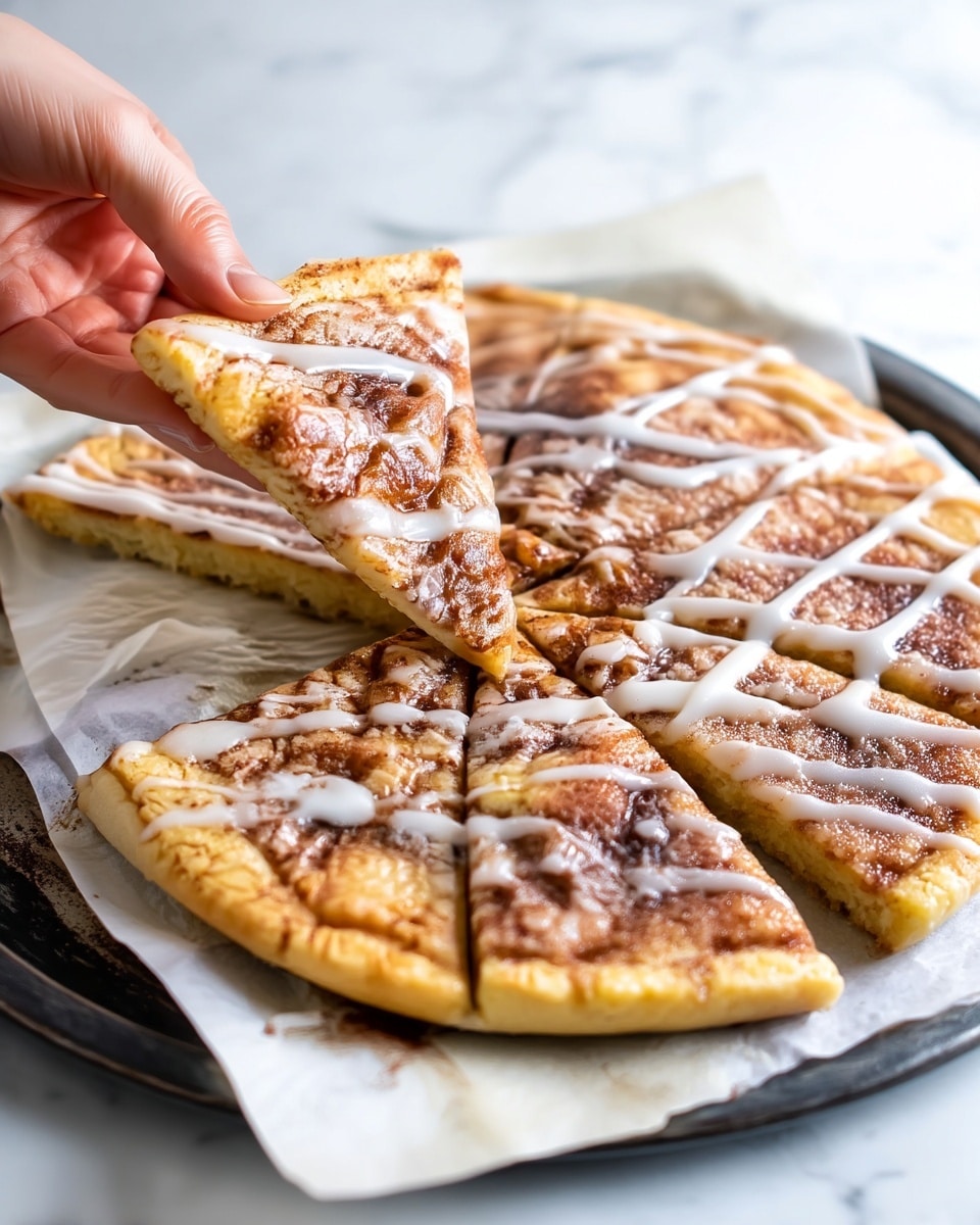 Cinnamon Sugar Dessert Pizza Recipe