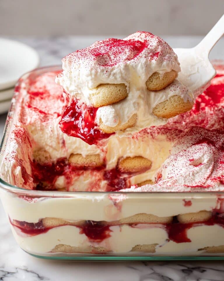 Strawberries Cream Tiramisu Recipe