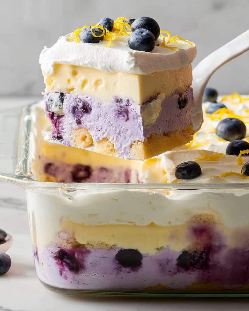 Lemon-Blueberry Cheesecake Lasagna Recipe