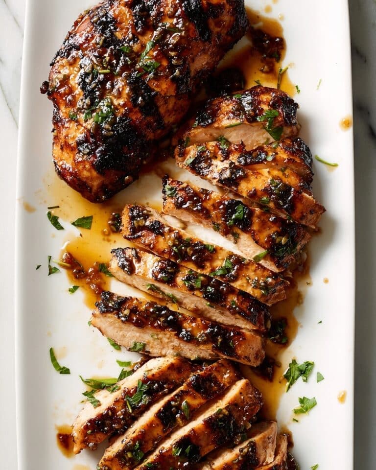 Grilled Balsamic Herb Chicken Breast Recipe