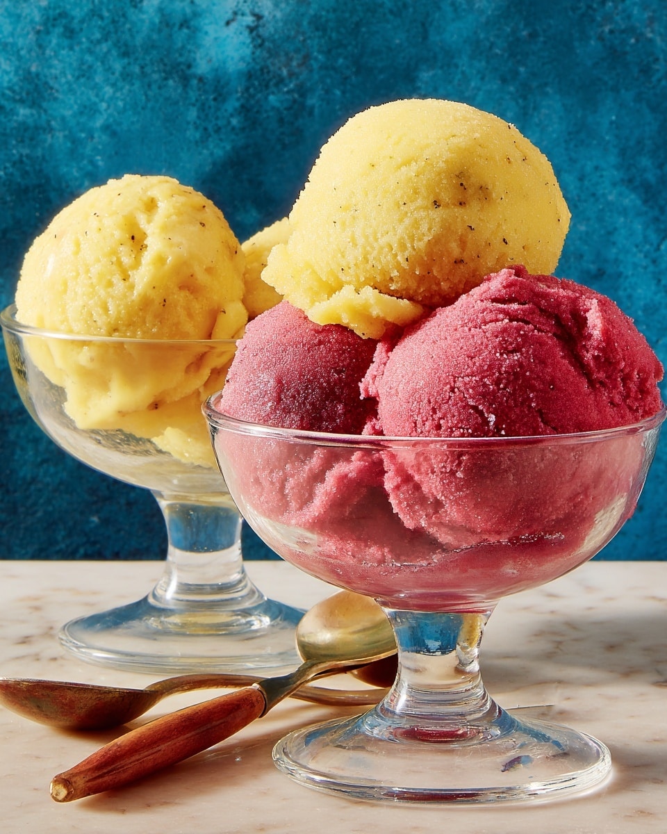Green & Red Grape Sorbet Recipe