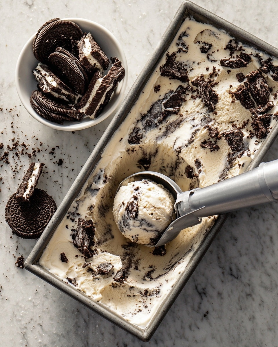 Cookies and Cream Ice Cream Recipe