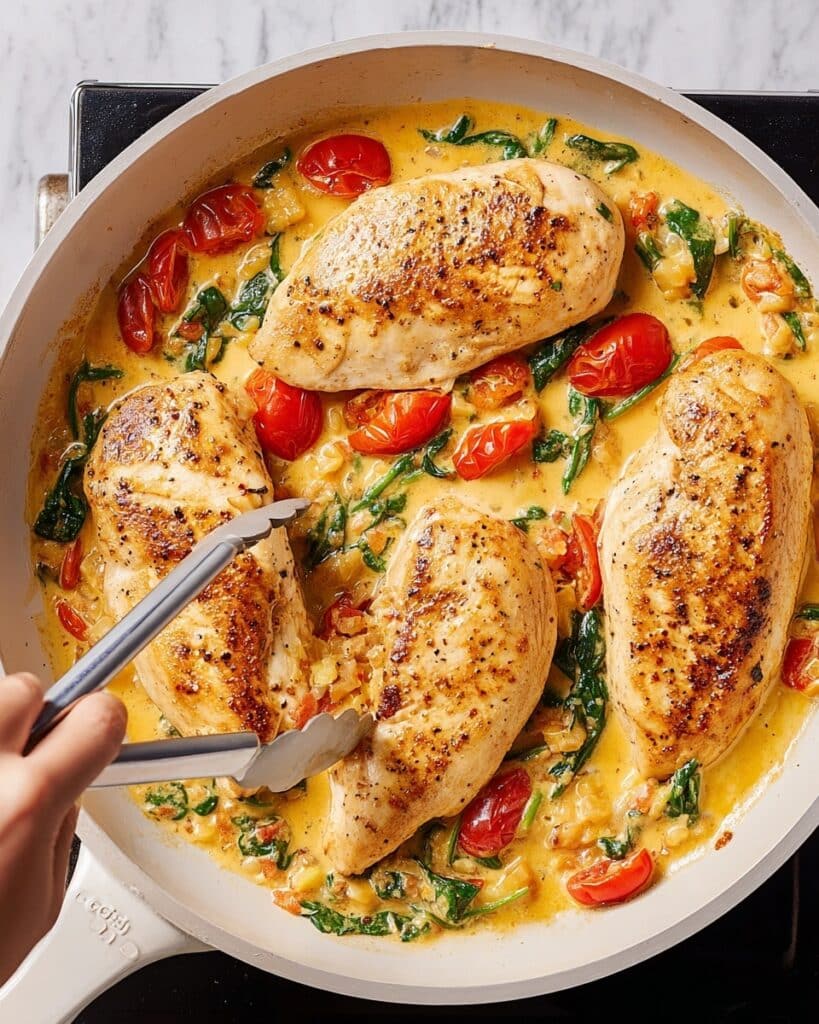 Creamy Tuscan Chicken Recipe