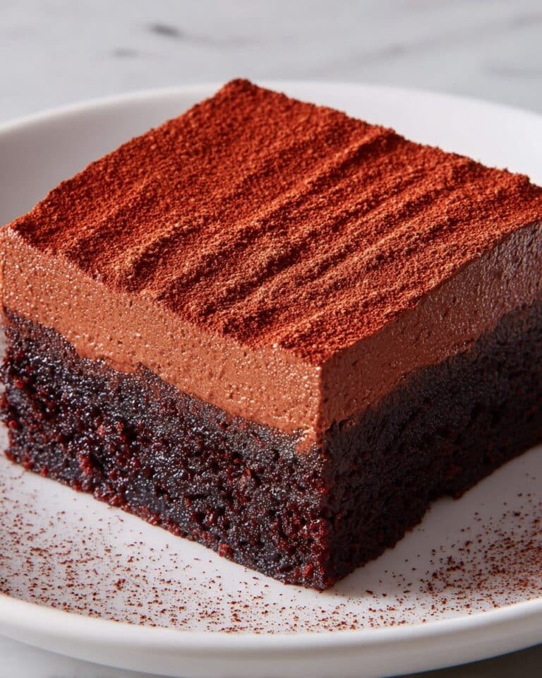 Spiced Hot Chocolate Brownies Recipe