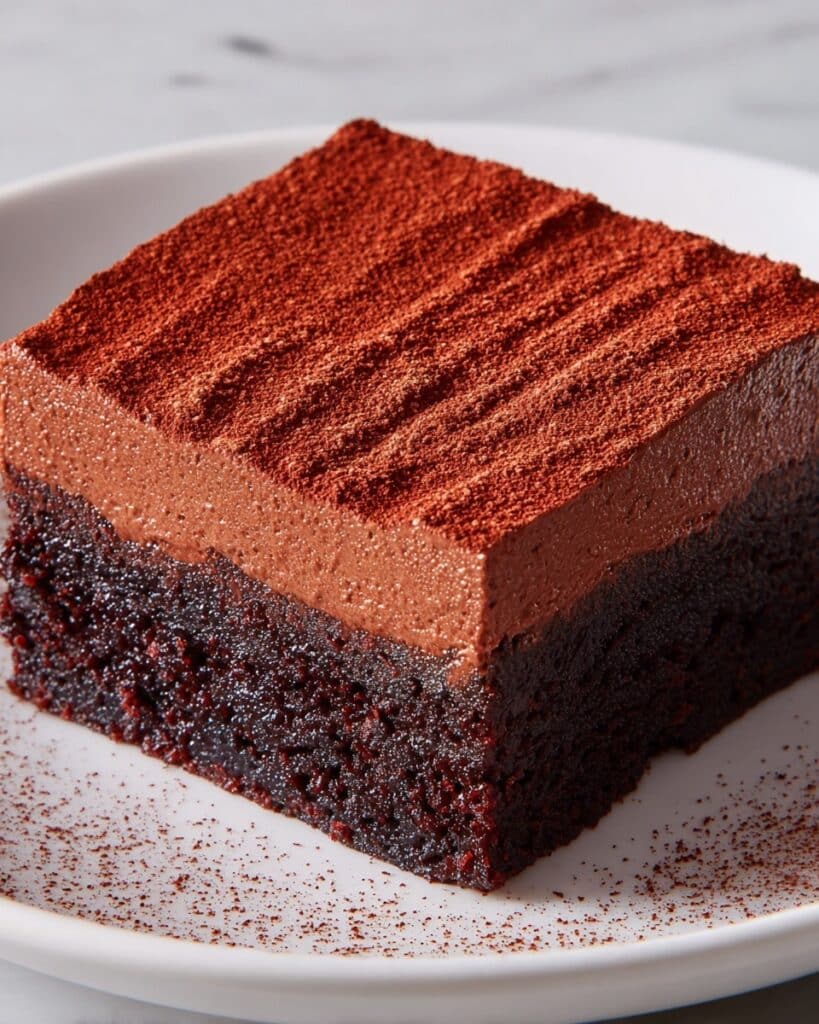 Spiced Hot Chocolate Brownies Recipe