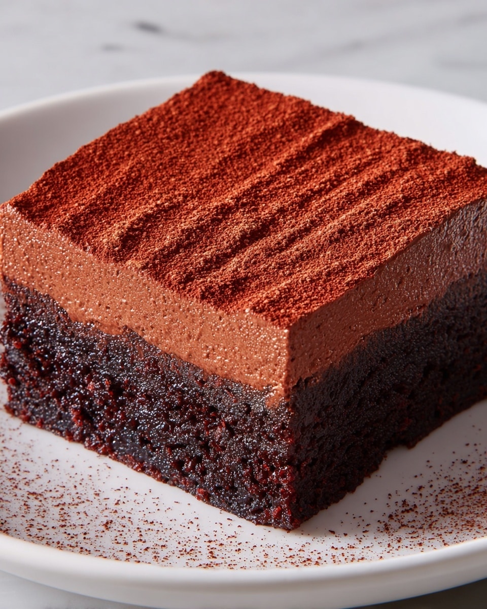 Spiced Hot Chocolate Brownies Recipe