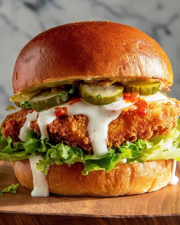 Spicy Fried Tofu Sandwich Recipe