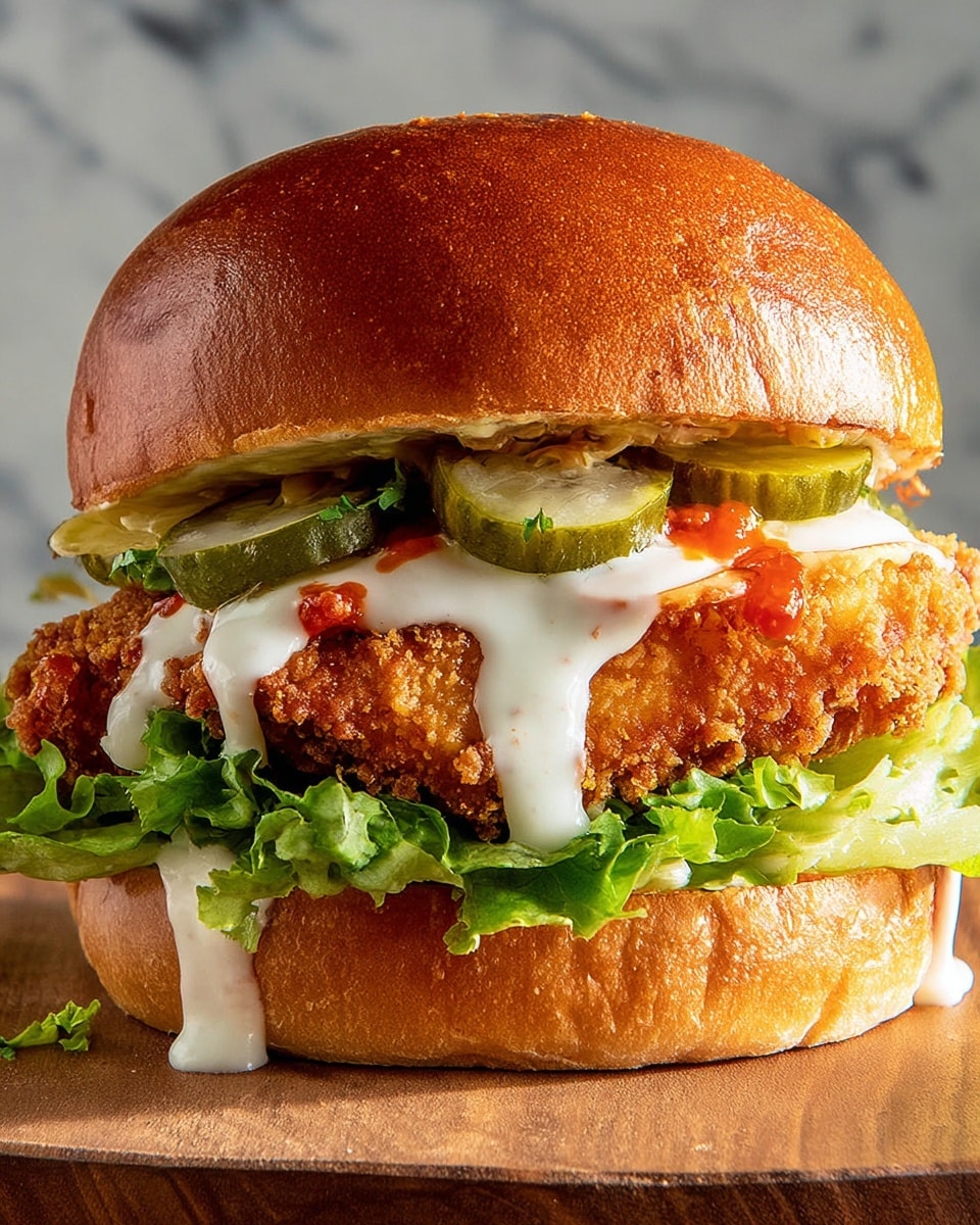 Spicy Fried Tofu Sandwich Recipe