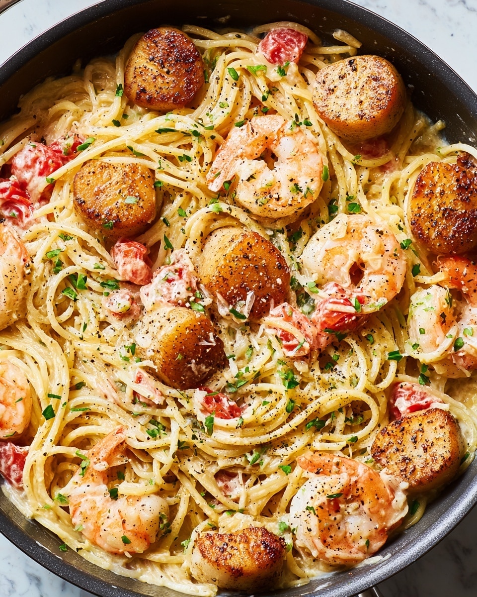 Seafood Spaghetti Recipe