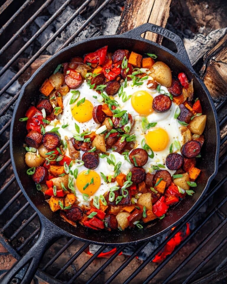 Maple Chorizo Breakfast Skillet Recipe