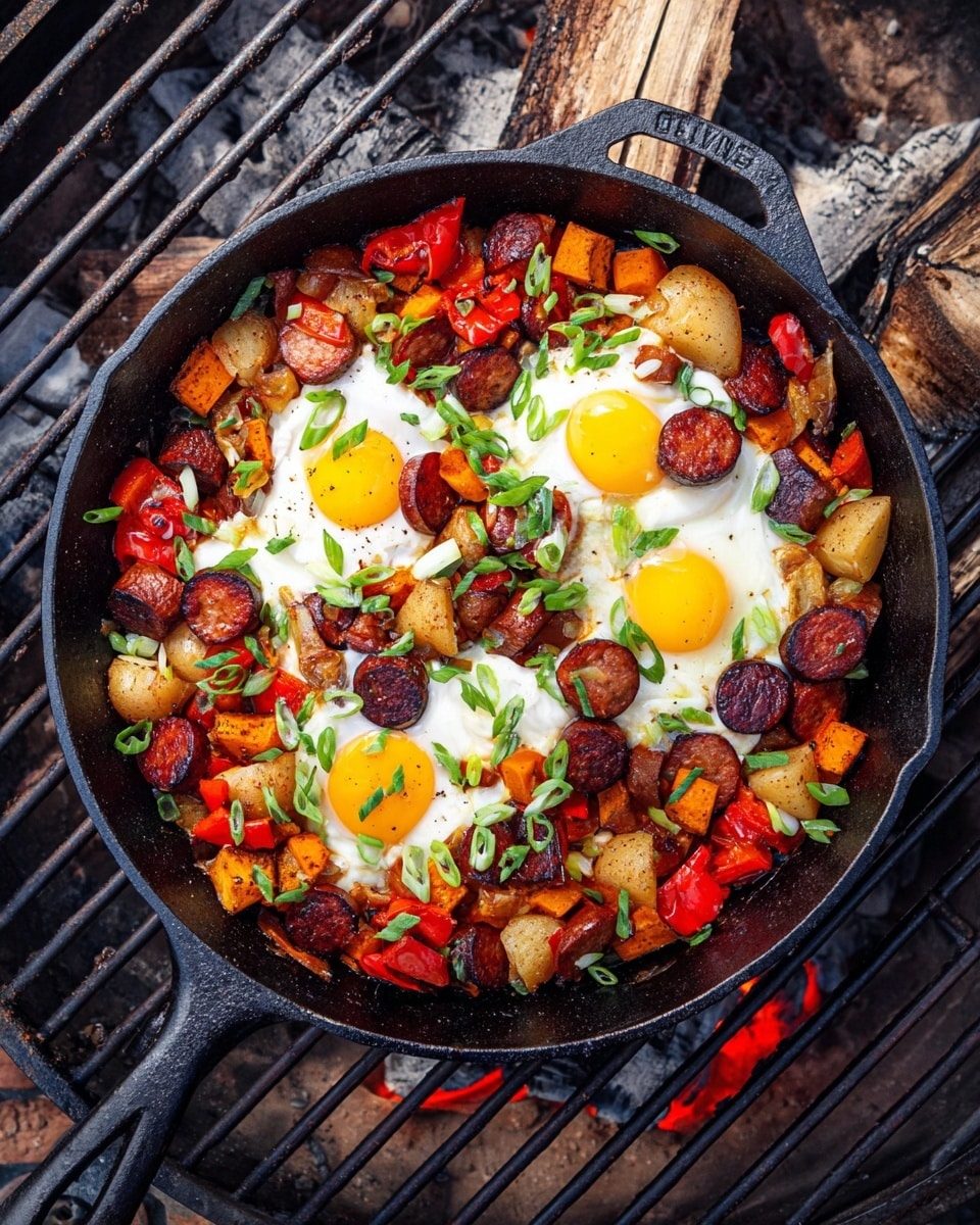 Maple Chorizo Breakfast Skillet Recipe