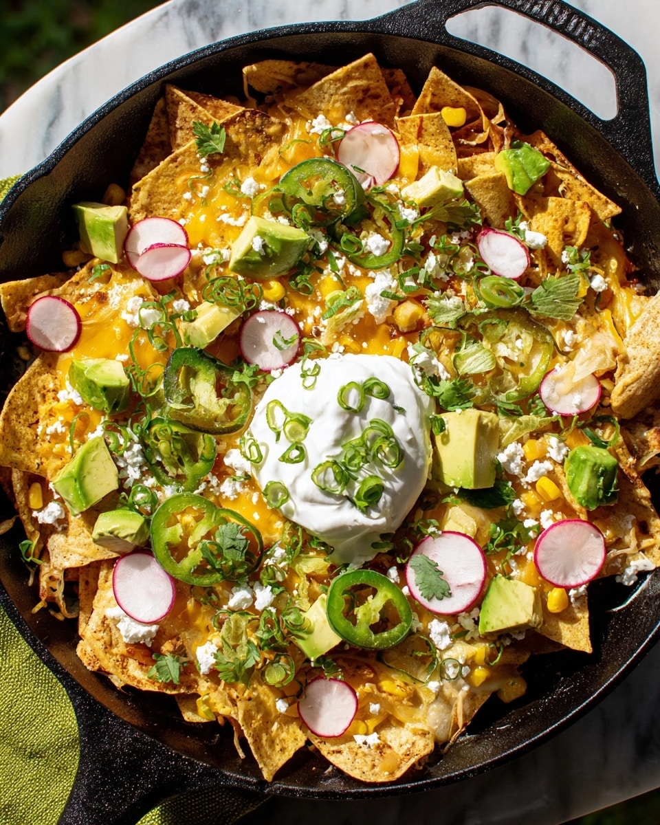 Loaded Campfire Nachos Recipe