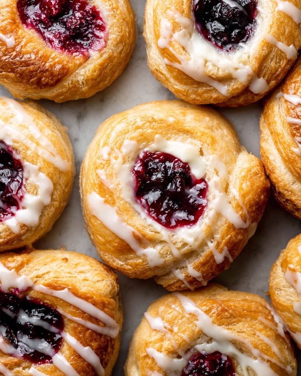 Danish Pastries with Shortcut Homemade Dough Recipe
