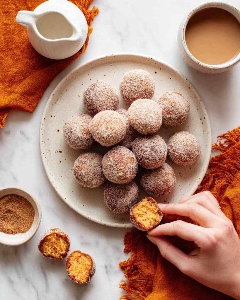 Mini Cinnamon Sugar Pumpkin Muffins Recipe