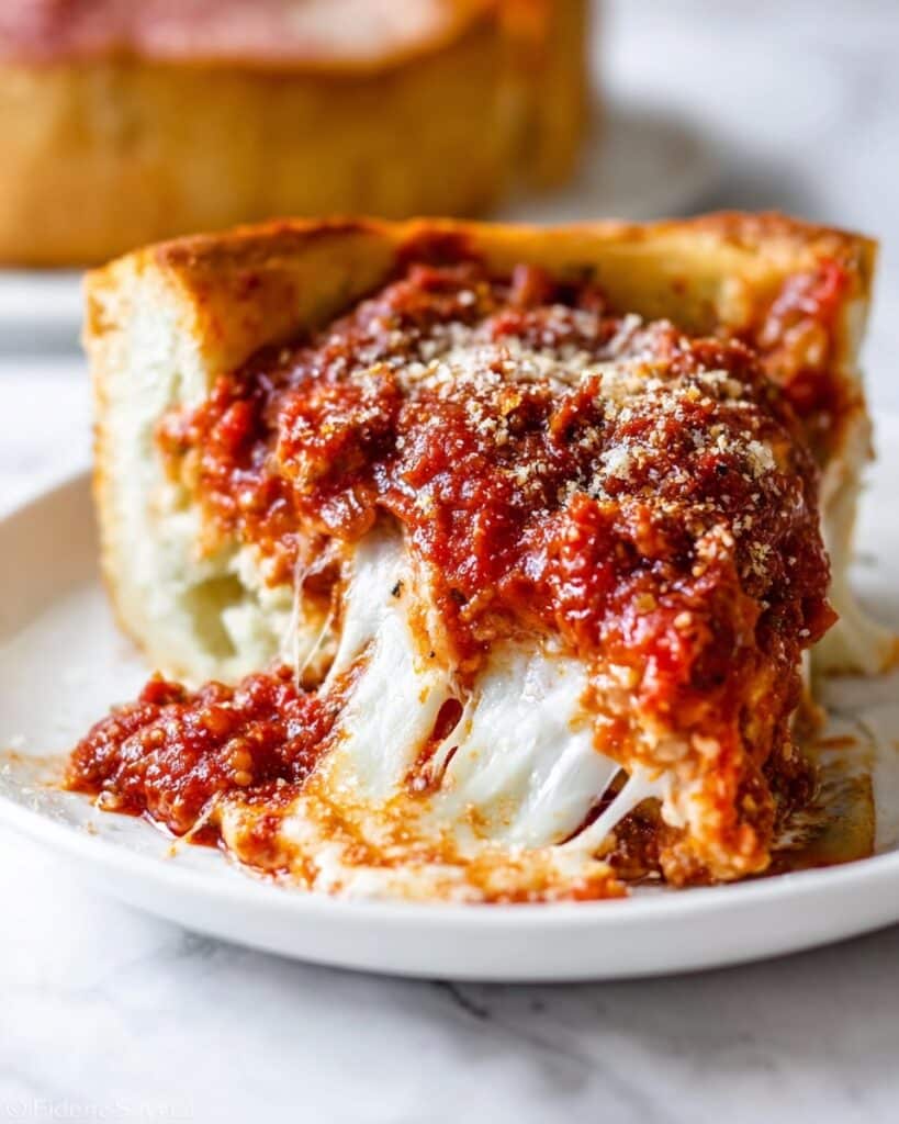 How To Make Chicago-Style Deep Dish Pizza Recipe