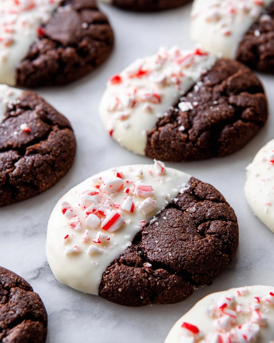 Peppermint Mocha Cookies Recipe