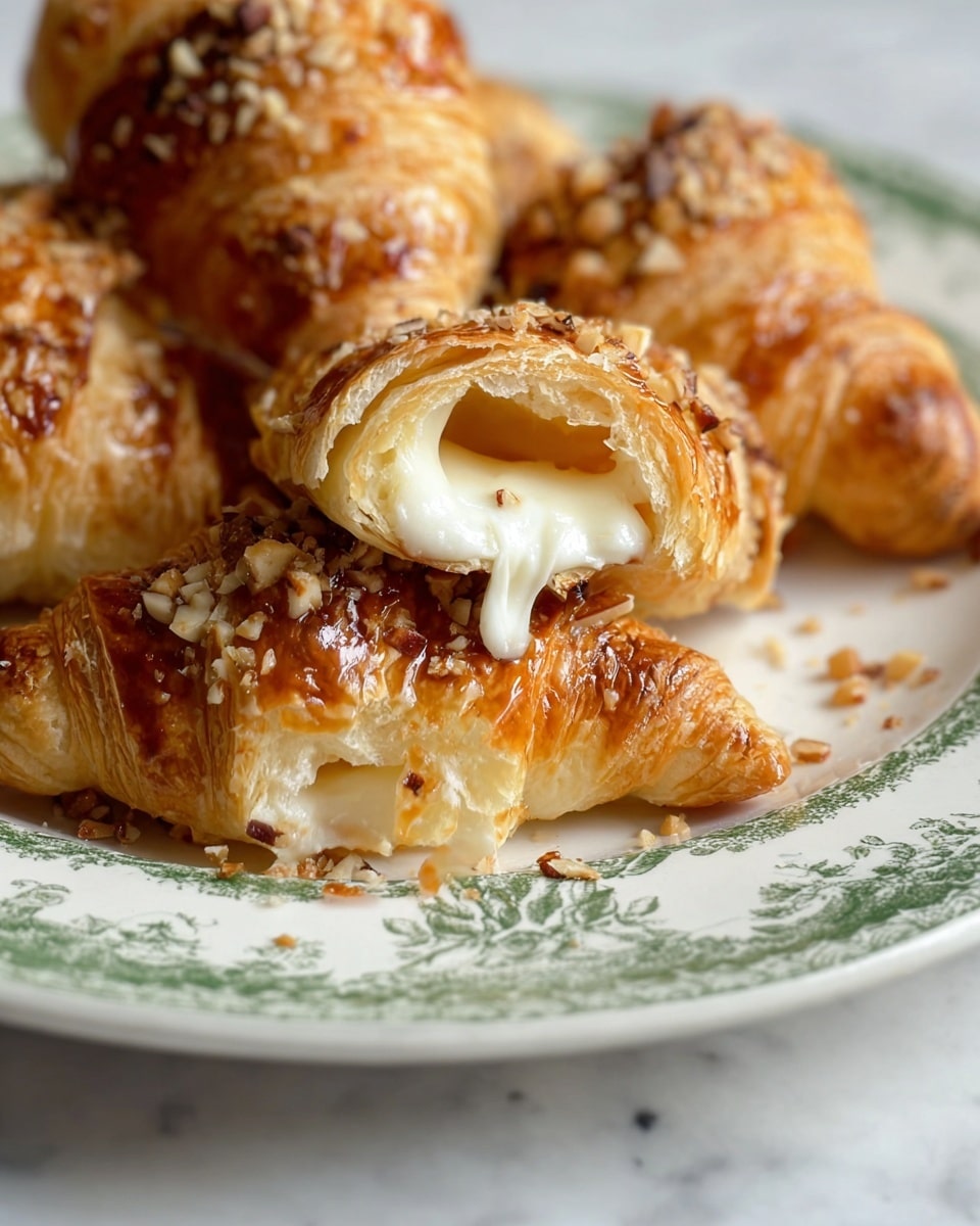 Fig Brie Stuffed Croissants Recipe