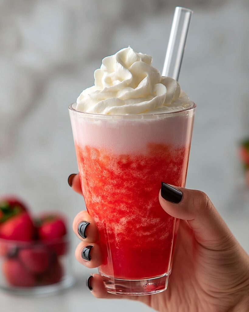 Starbucks Strawberry Creme Frappuccino Recipe