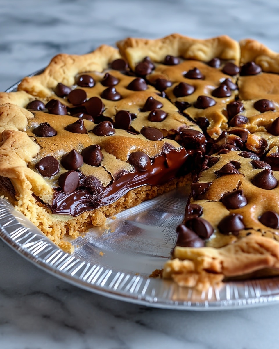 Chocolate Chip Cookie Pie Recipe