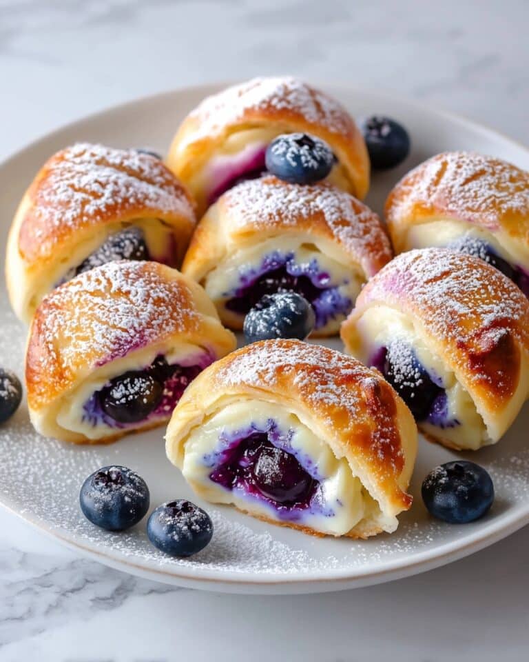 Blueberry Cheesecake Rolls Recipe