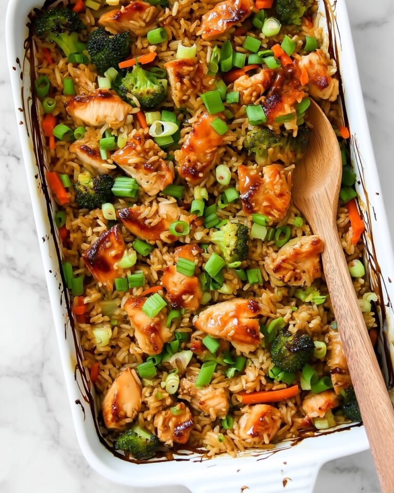 Teriyaki Chicken and Rice Casserole Recipe
