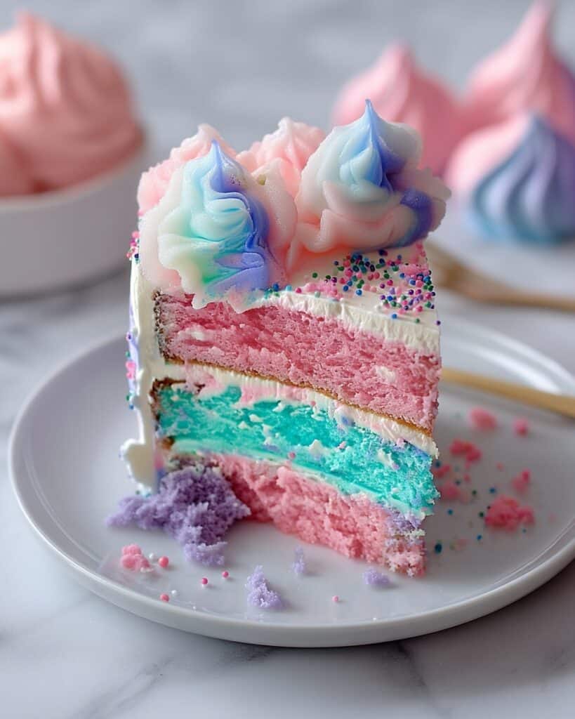 Cotton Candy Cake Recipe