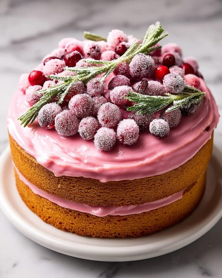Cranberry Glaze Bundt Cake Recipe