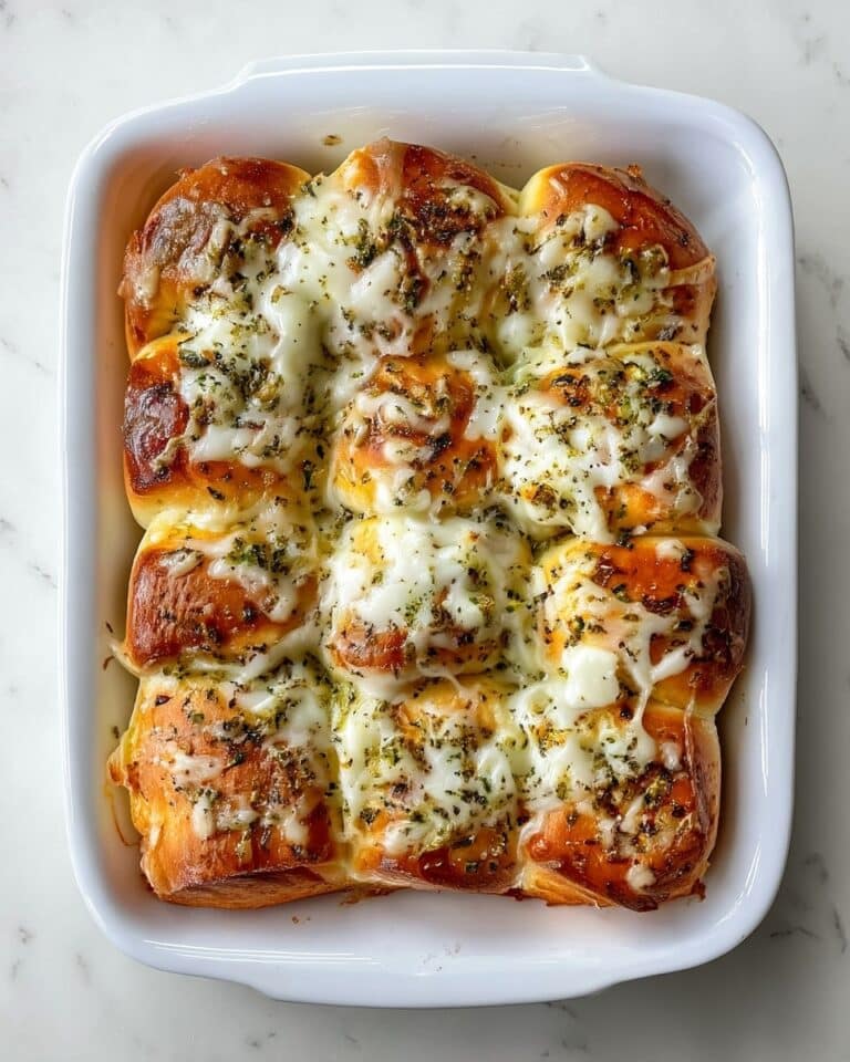 Cheesy Hawaiian Garlic Rolls Recipe