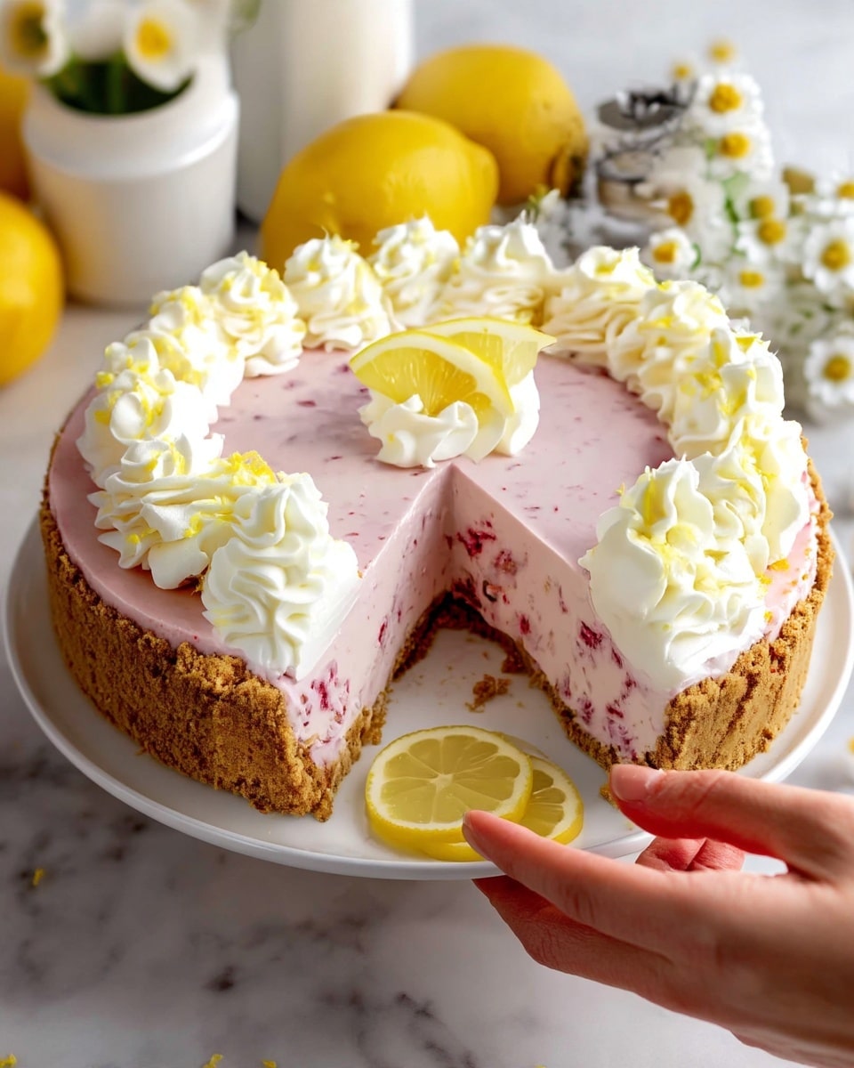 Strawberry Lemonade Dream Pie Recipe