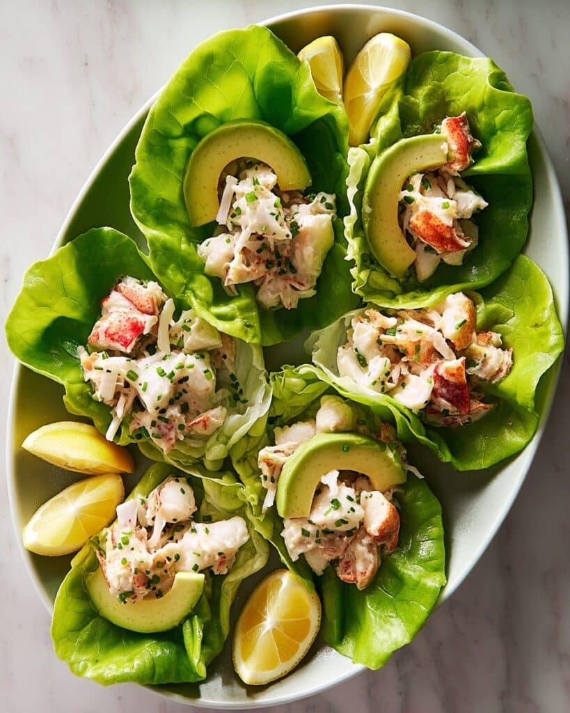 Lobster Salad with Lemon, Chives, and Avocado Recipe