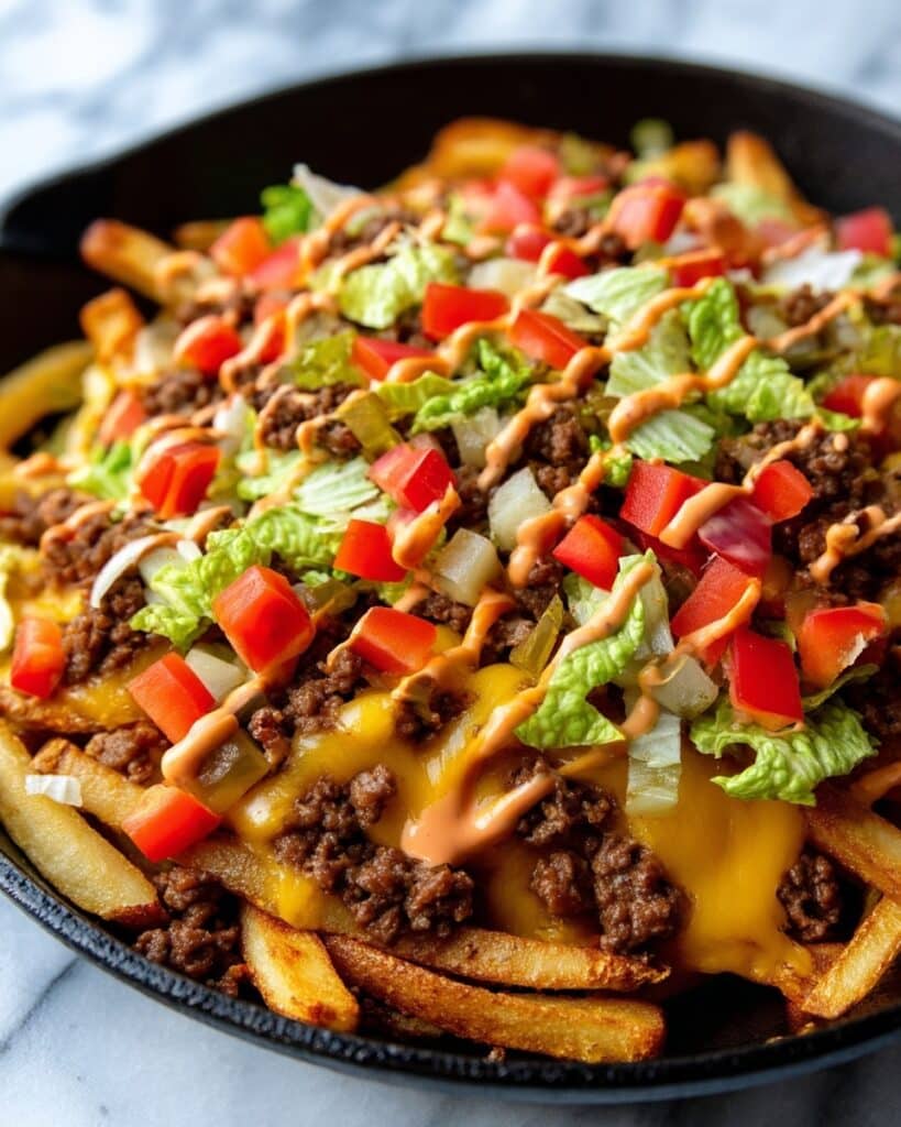 Cheeseburger Fries Recipe
