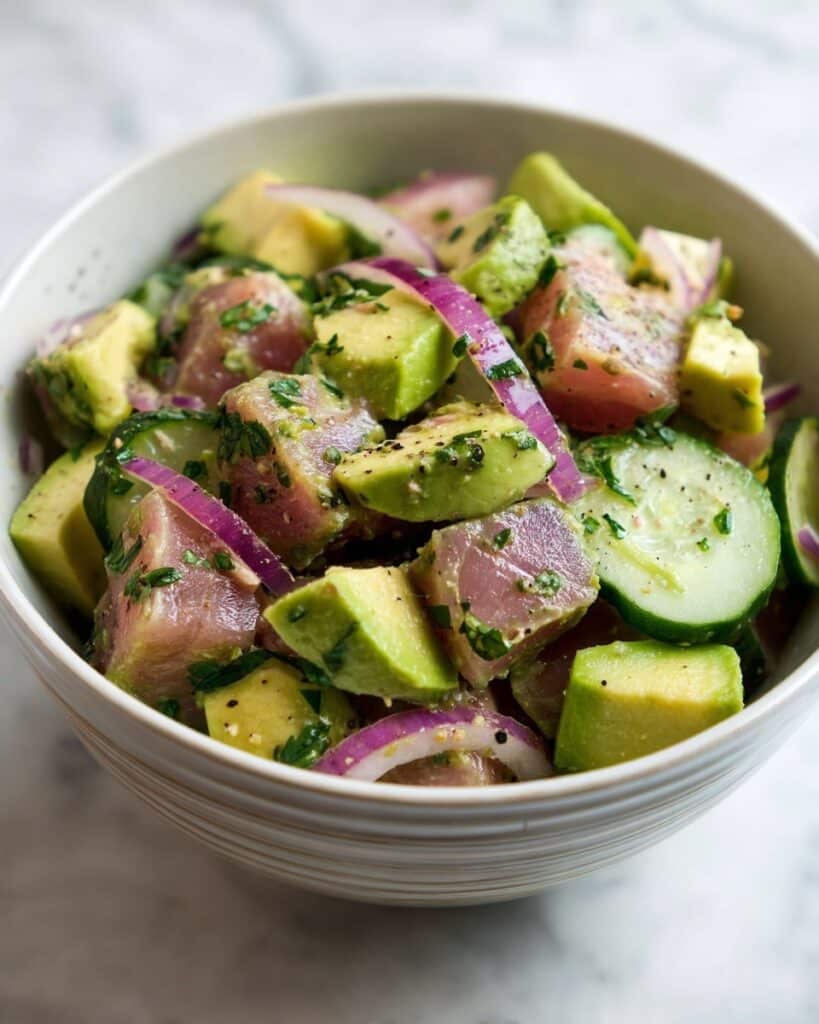 Avocado-Tuna Salad Recipe