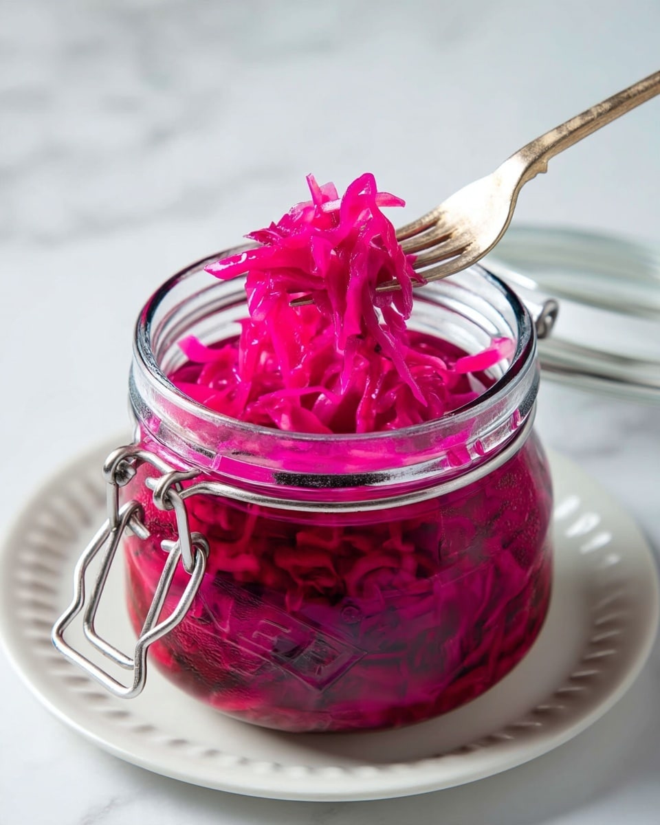 Red Cabbage Sauerkraut Recipe