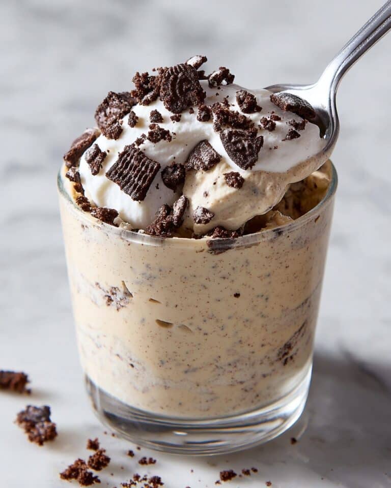 High-Protein Cookies and Cream Cheesecake Bowl Recipe