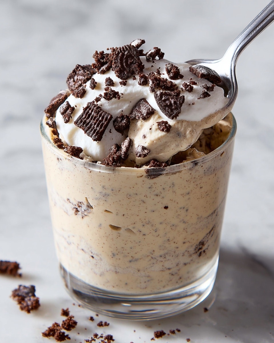 High-Protein Cookies and Cream Cheesecake Bowl Recipe