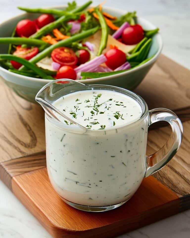 Homemade Ranch Dressing Recipe
