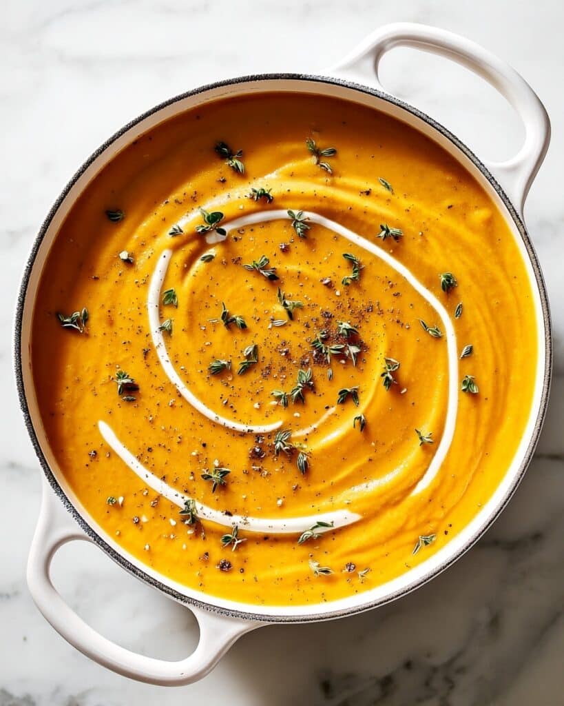 Creamy Roasted Butternut Squash Soup Recipe