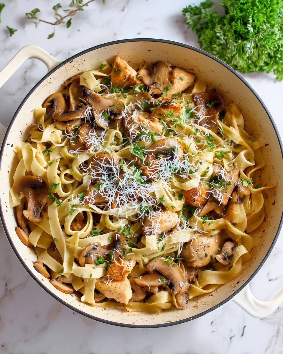 Chicken Marsala Pasta Recipe
