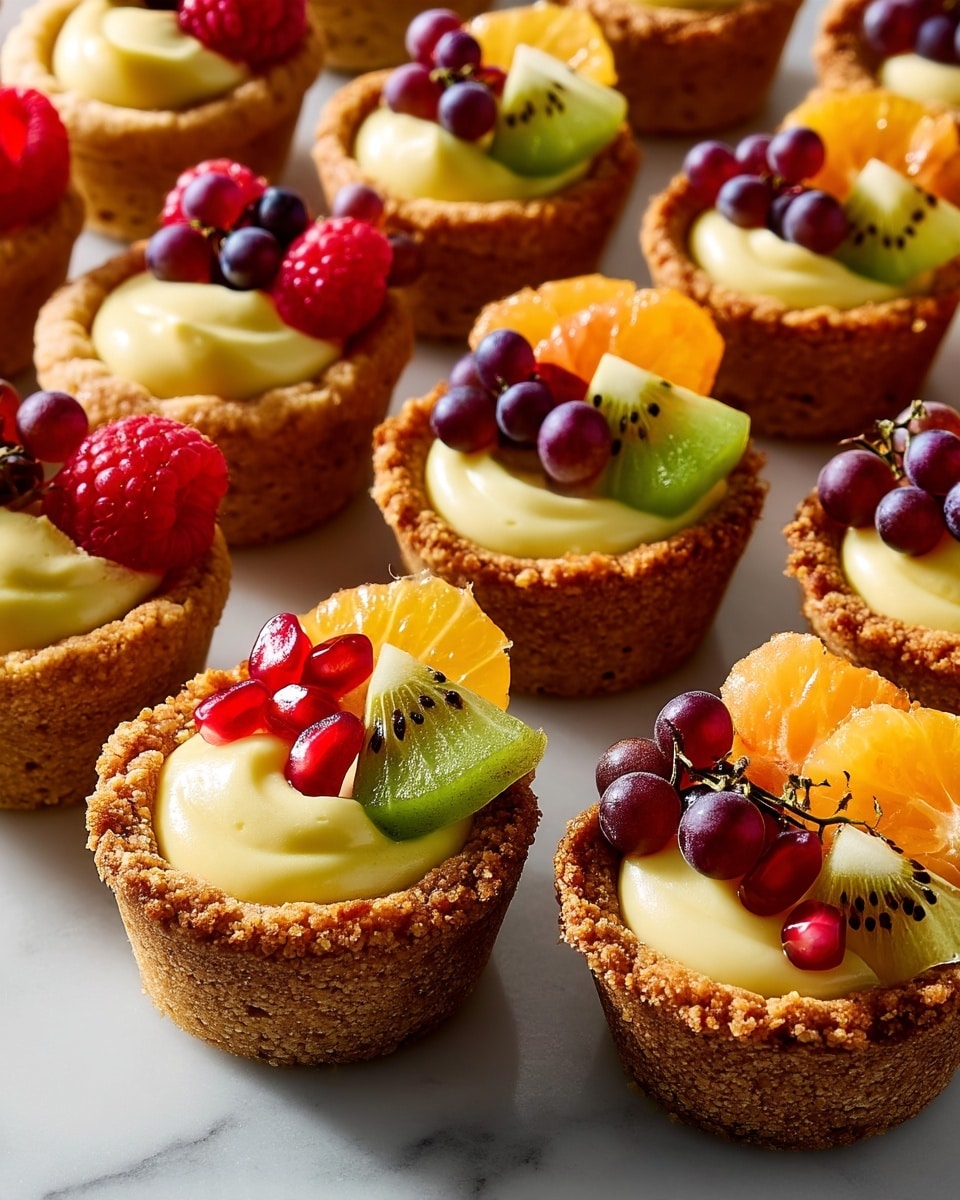 Mini Sugar Cookie Fruit Tarts Recipe