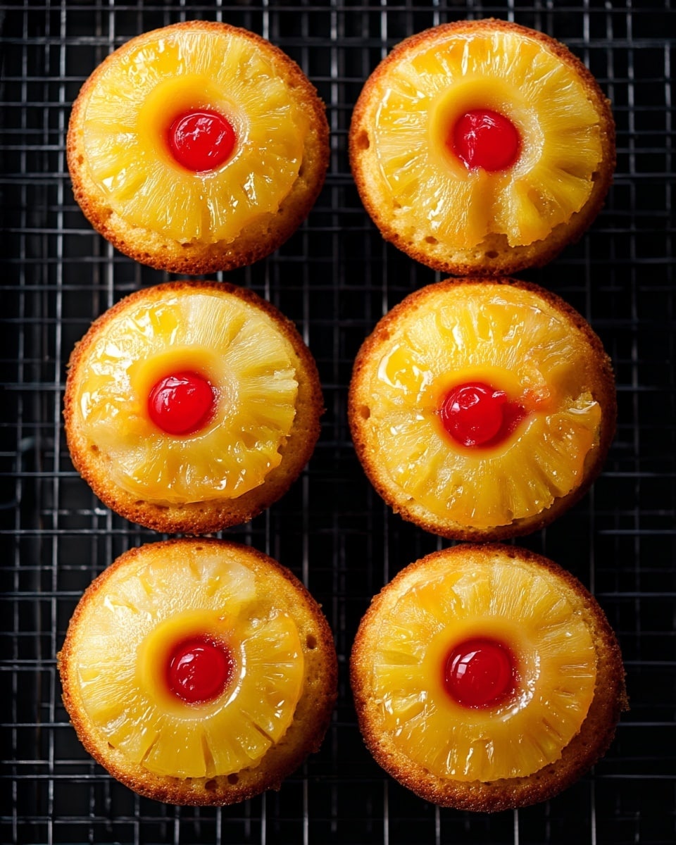 Mini Pineapple Upside-Down Cake Recipe